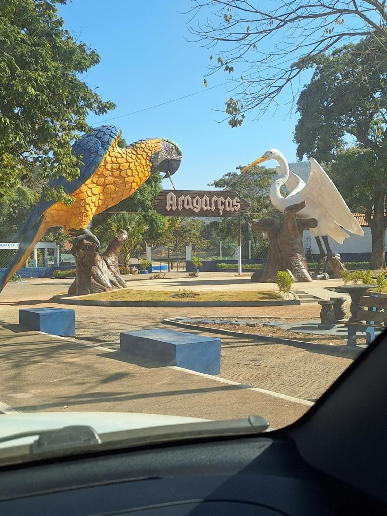 Pousada Hotel Araguaia Aragarcas Екстер'єр фото